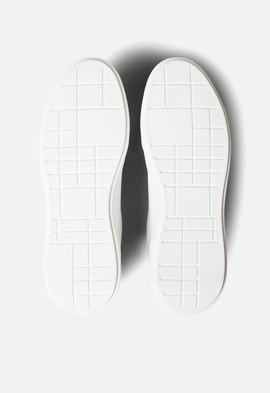 Calvin Klein - Chunky Cupsole Laceup - Bright White/Adrenaline Rush