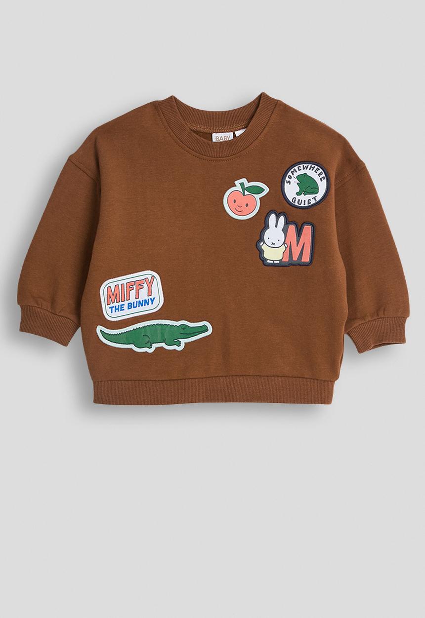 Cotton On - Bundle Riley Sweater & Trackpant Lcn - Lcn Mif Chestnut/Miffy