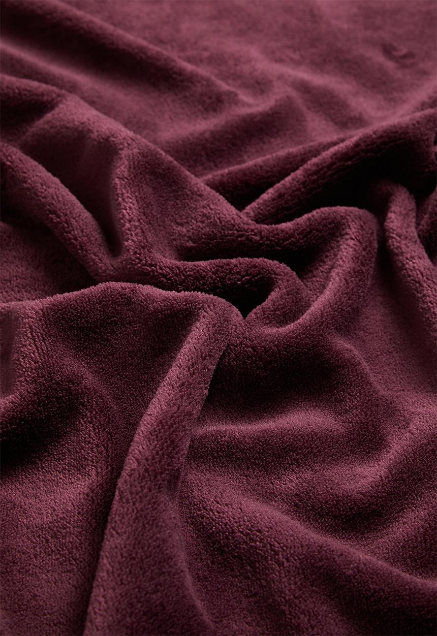 Sixth Floor - Fleece Throw - Plum