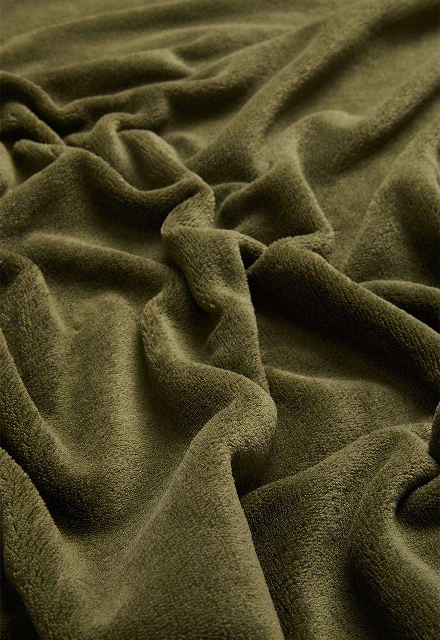 Sixth Floor - Fleece Throw - Olive
