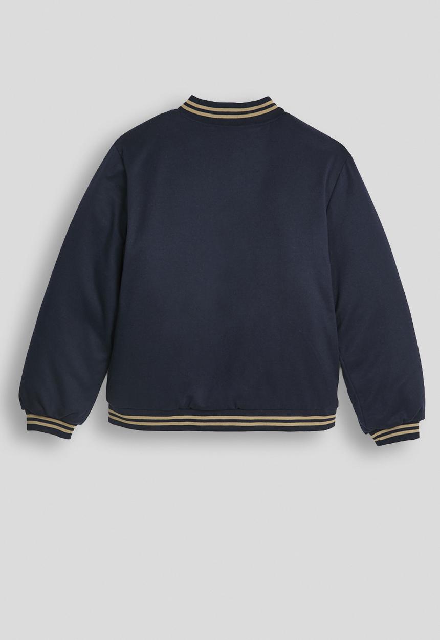 POLO - Boys logan sport baseball jacket - navy