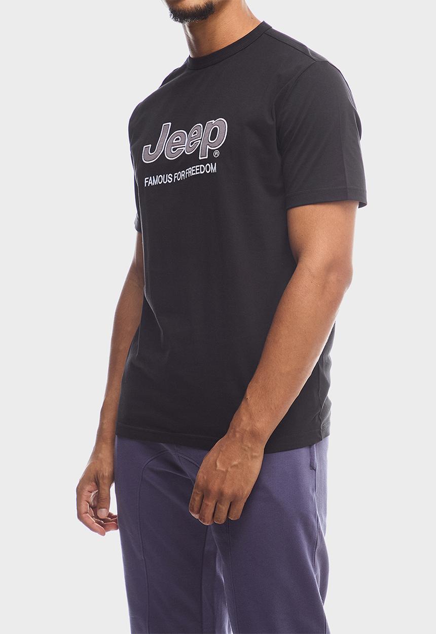 JEEP - Applique Tee - Black