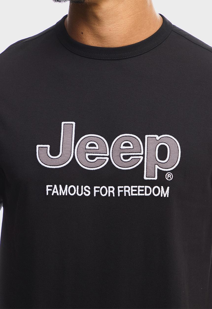 JEEP - Applique Tee - Black