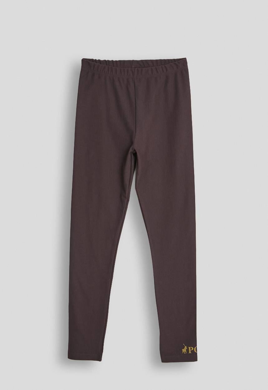 POLO - Cristina printed full length legging - plum