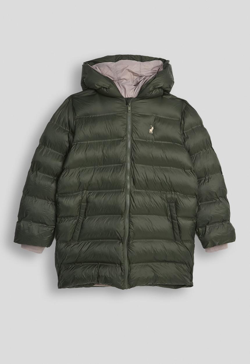 POLO - Ziyanda longer length puffer jacket - olive