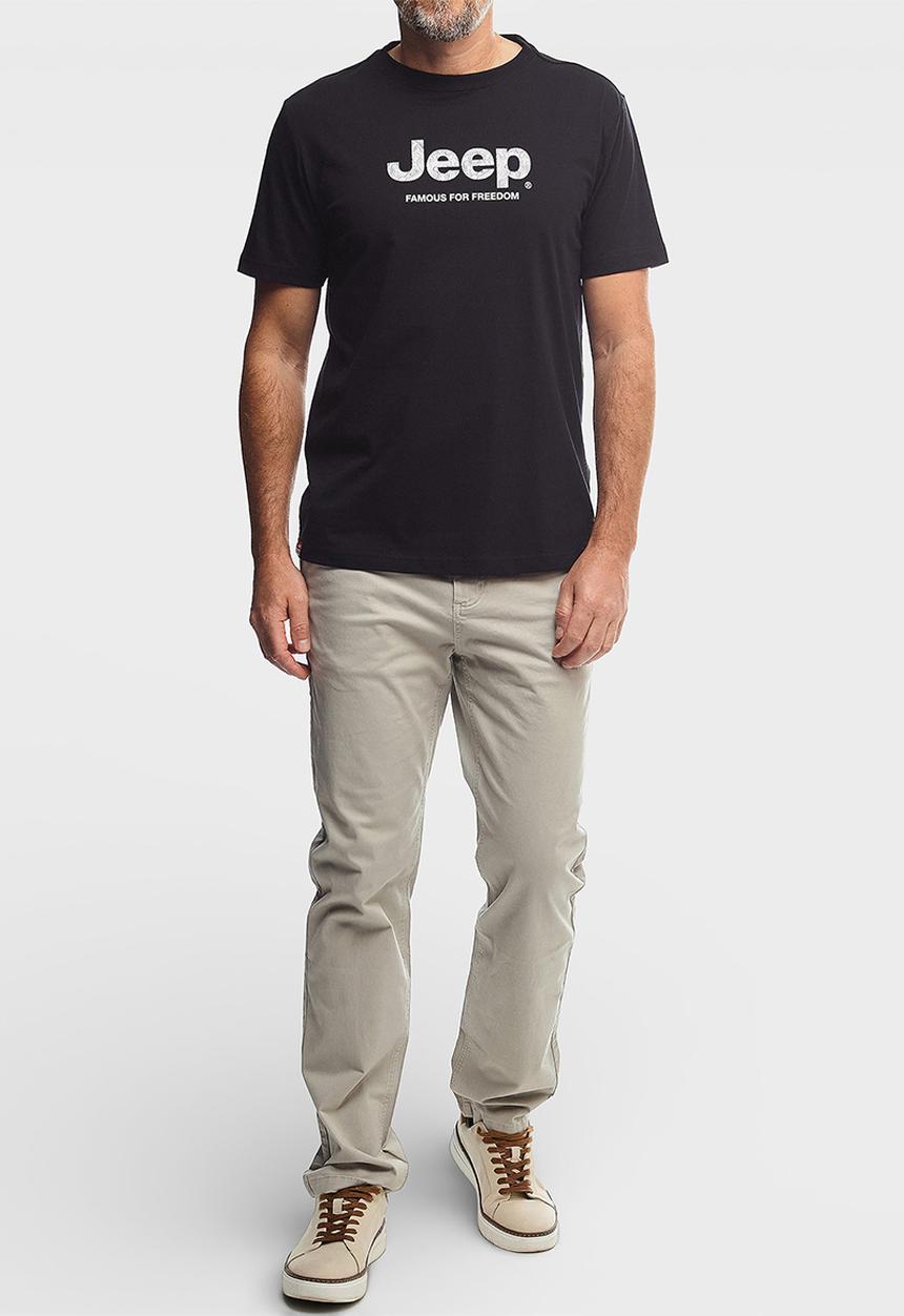 JEEP - Logo Jeep Tee - Black