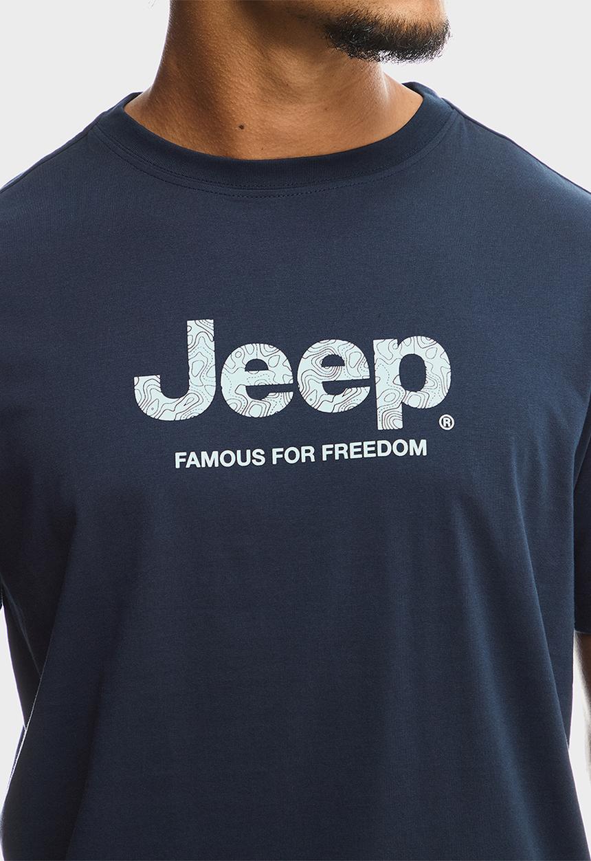 JEEP - Logo Jeep Tee - Navy