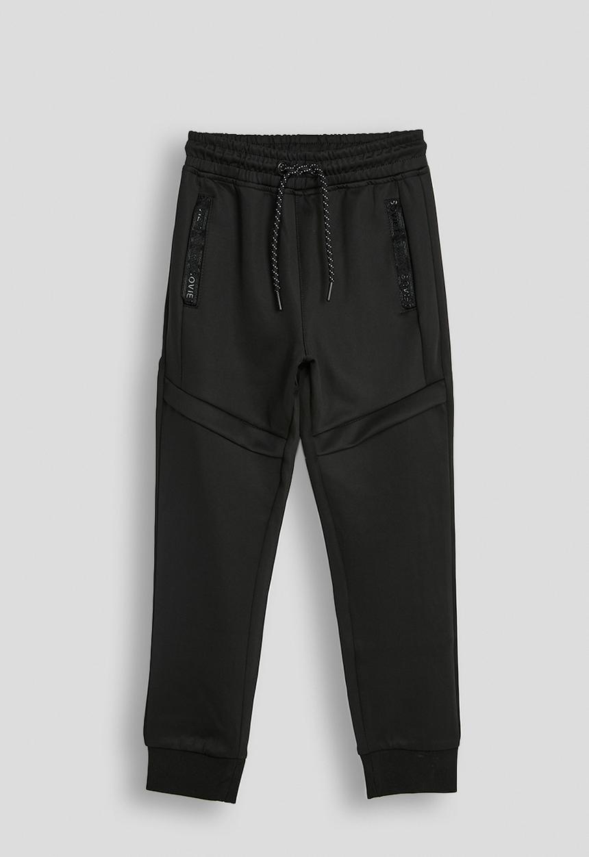 SOVIET - Boys Fashion Track Pants - Black
