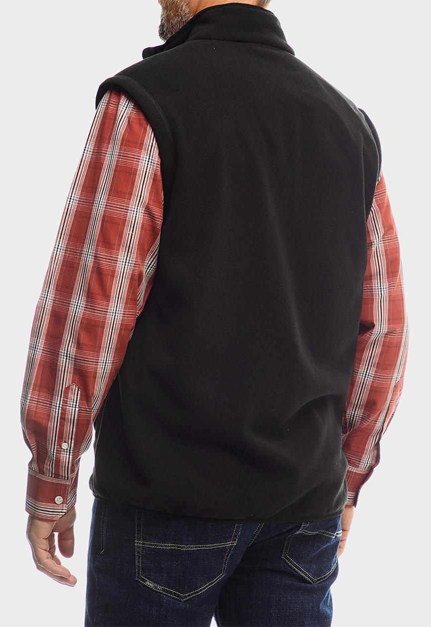 JEEP - Core Fleece Gilet - Black