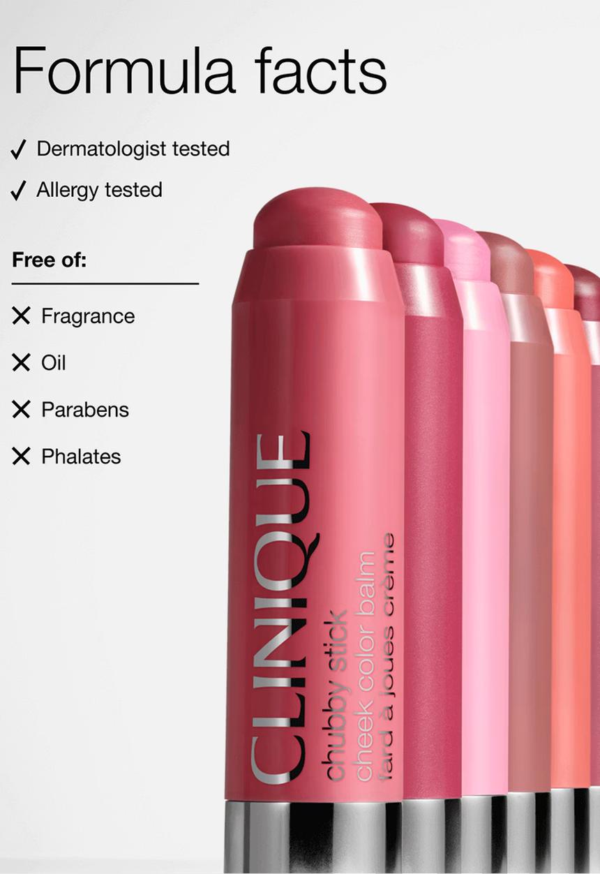 Clinique - Chubby Stick Cheek Color Balm - Plumped Up Peony