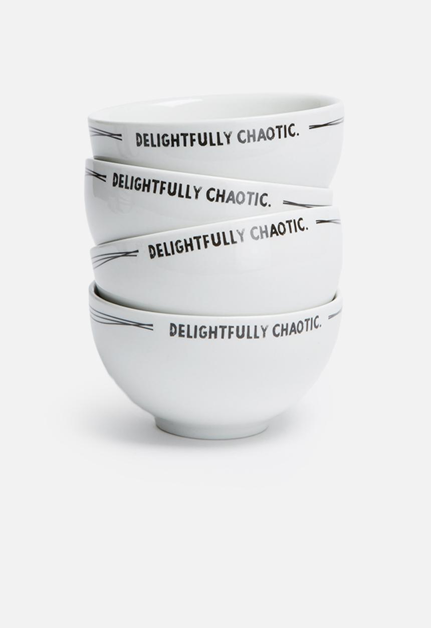 Sixth Floor - Block print bowl set of 4 