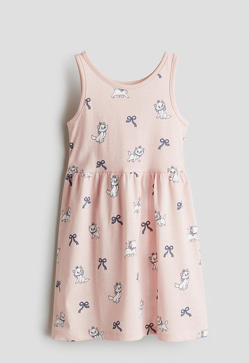 strapless open back dress Suvi V Neck Jersey Mini Dress Brown | Pink | Brown | Pink | Womens main image 1