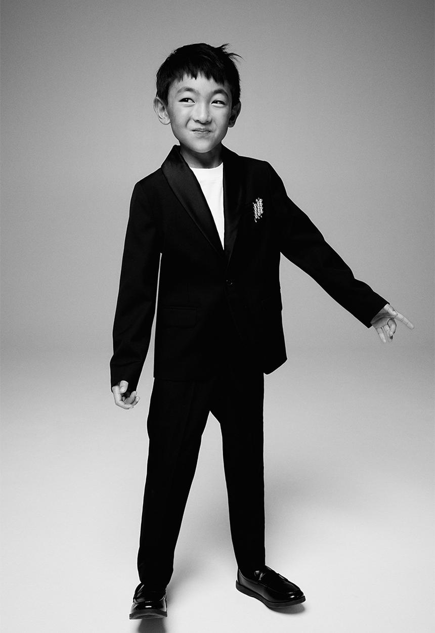 H&M - Tuxedo jacket - black