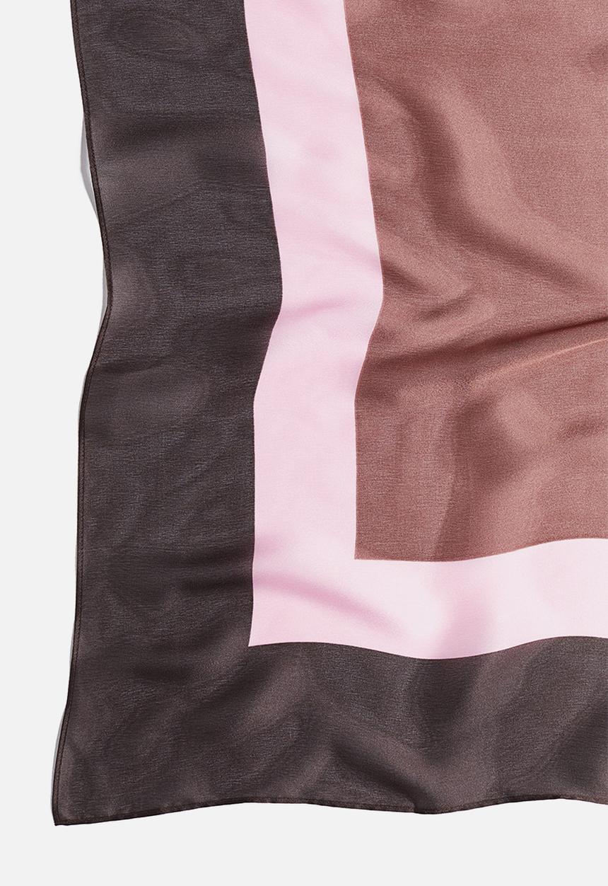 H&M - Patterned scarf - old rose