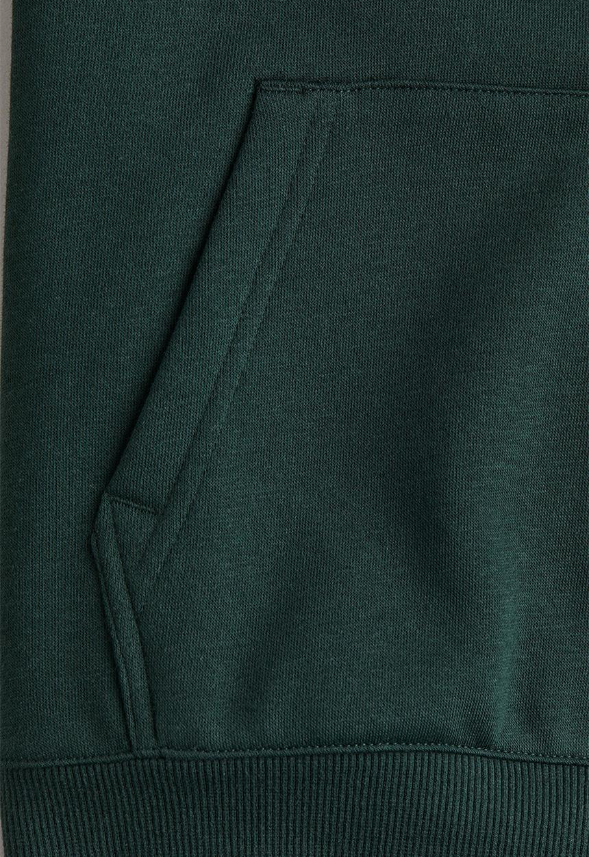 H&M - Hoodie - dark green