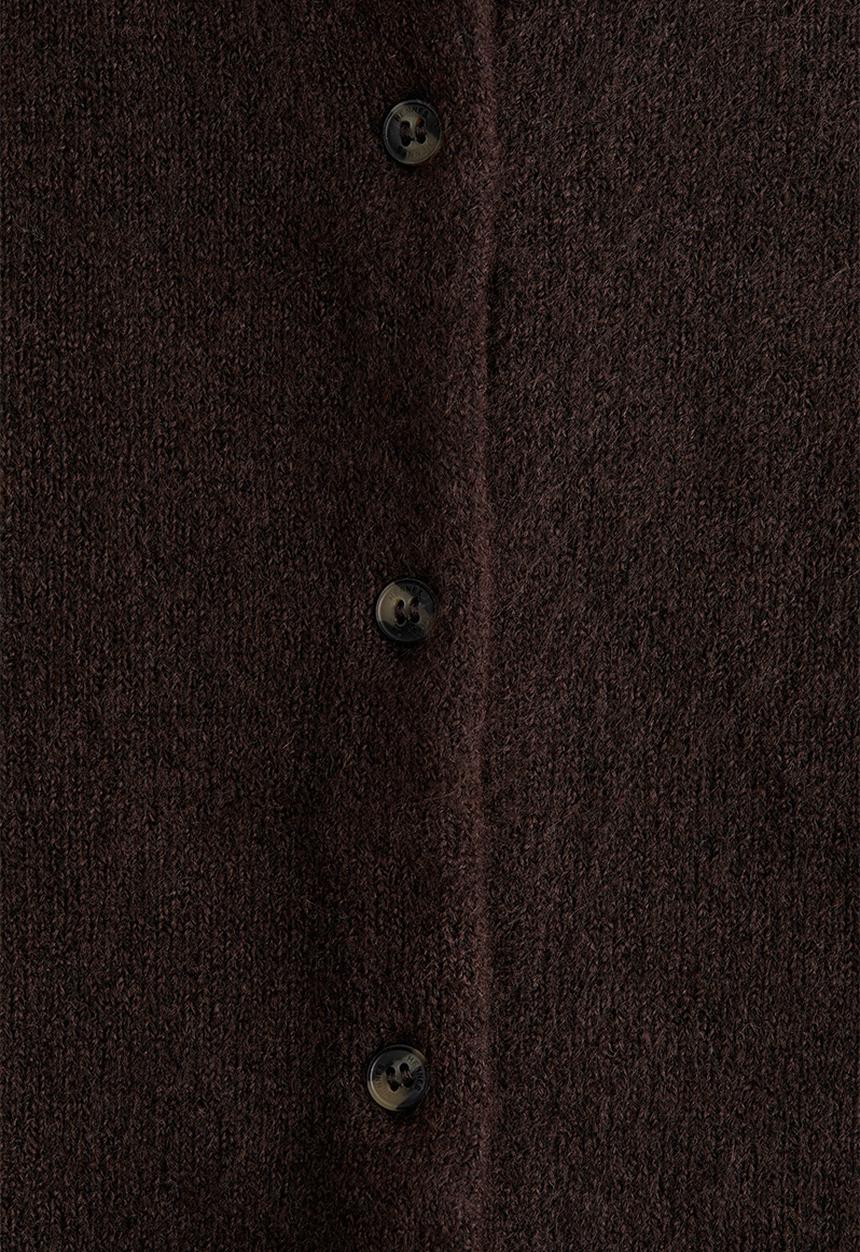 H&M - Loose-fit cardigan - dark brown