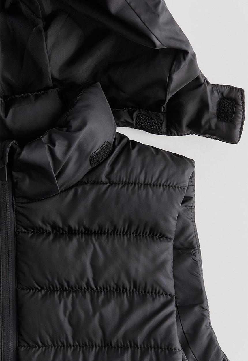 H&M - Puffer gilet - black