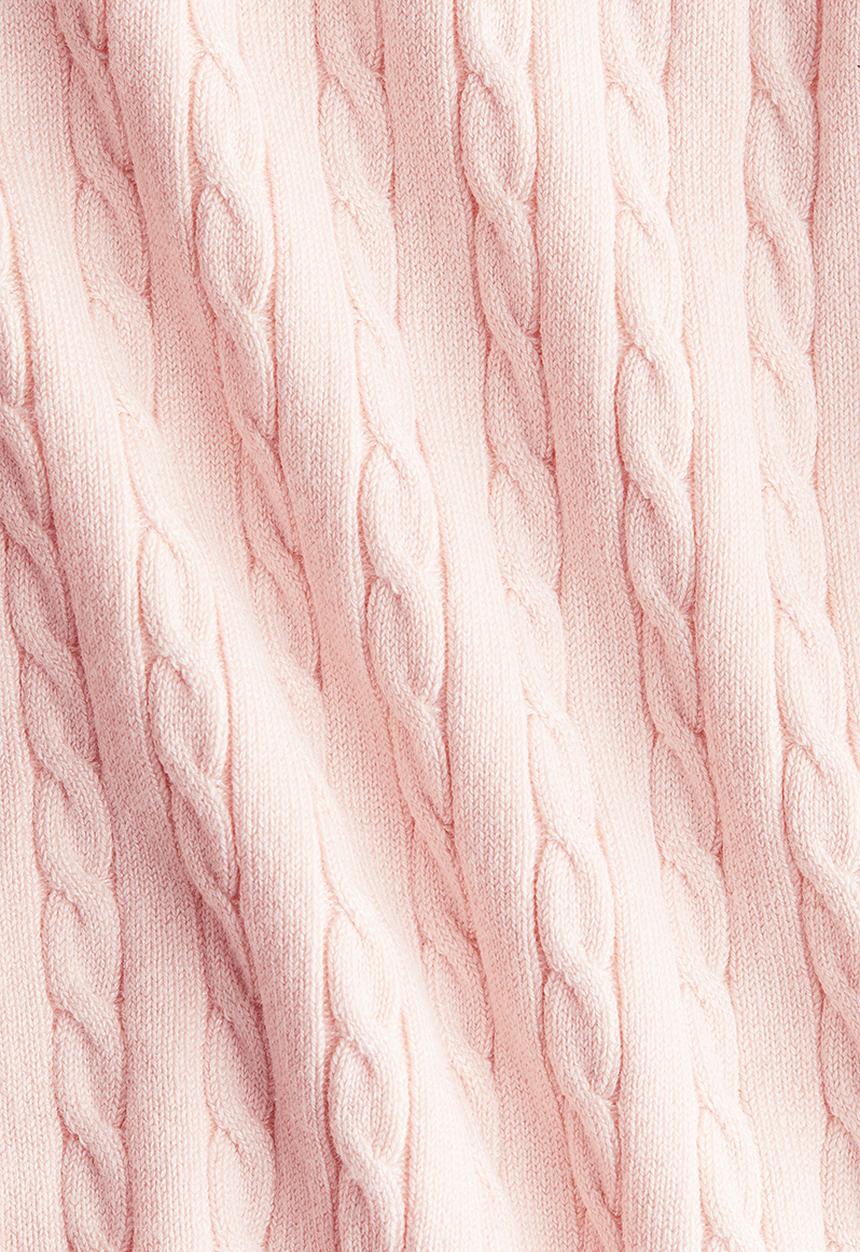 H&M - Cable-knit cardigan - light pink