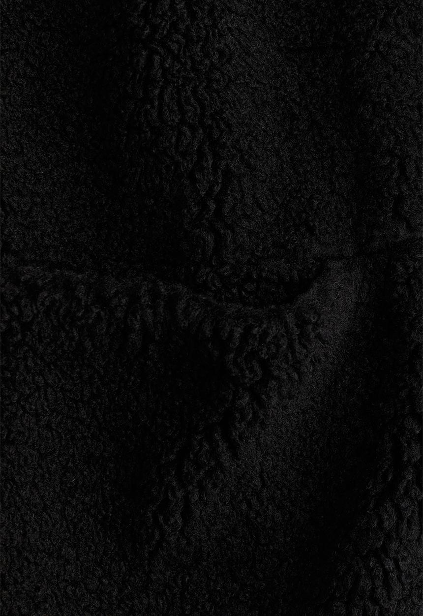 H&M - Teddy jacket - black