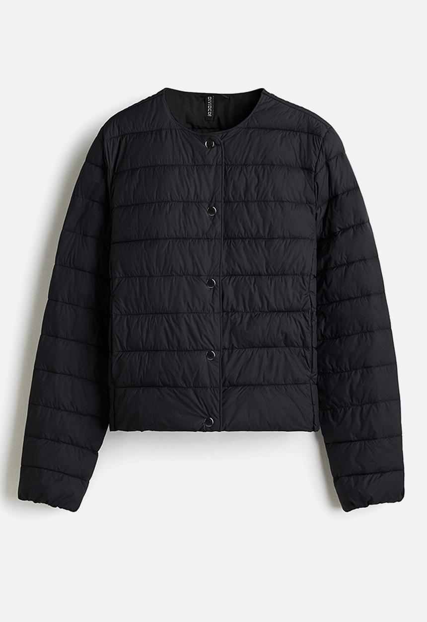 H&M - Quilted jacket - black