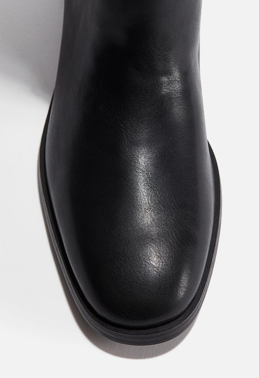 H&M - Strap-detail boots - black