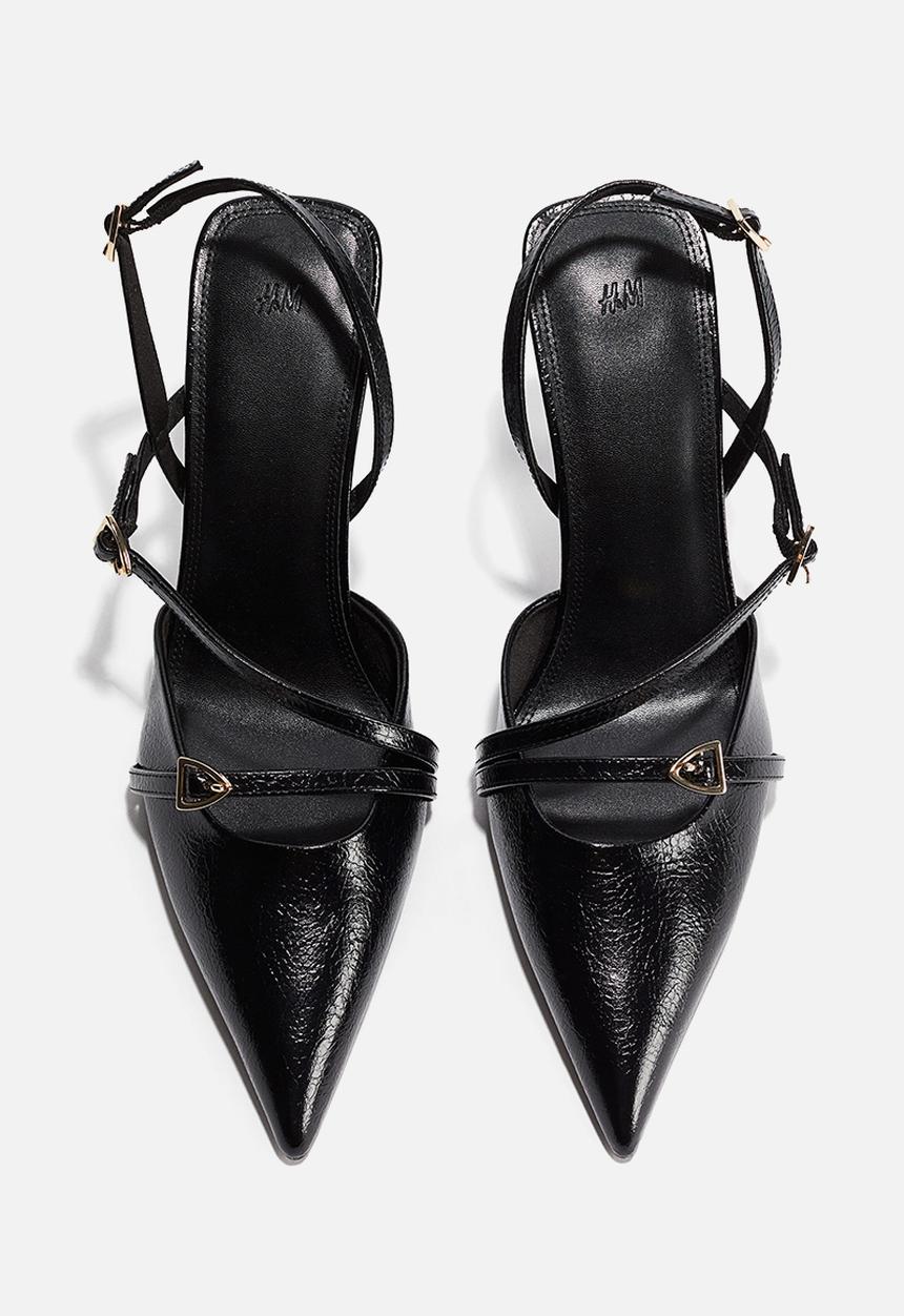 H&M - Slingback court shoes - black