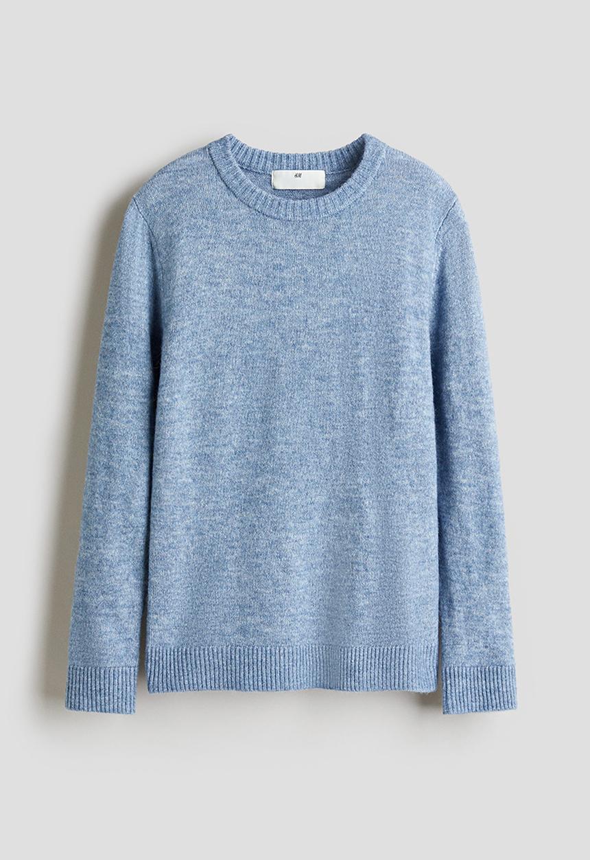 H&M - Knitted jumper - blue