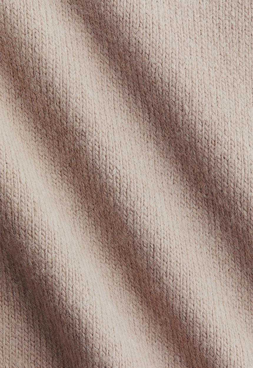 H&M - Oversized v-neck jumper - light mole