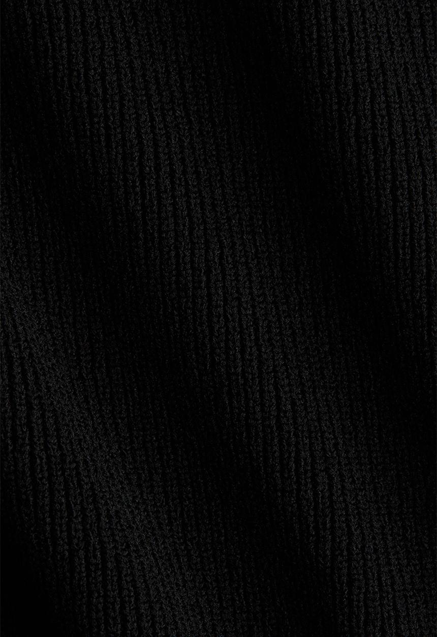 H&M - Rib-knit dress - black