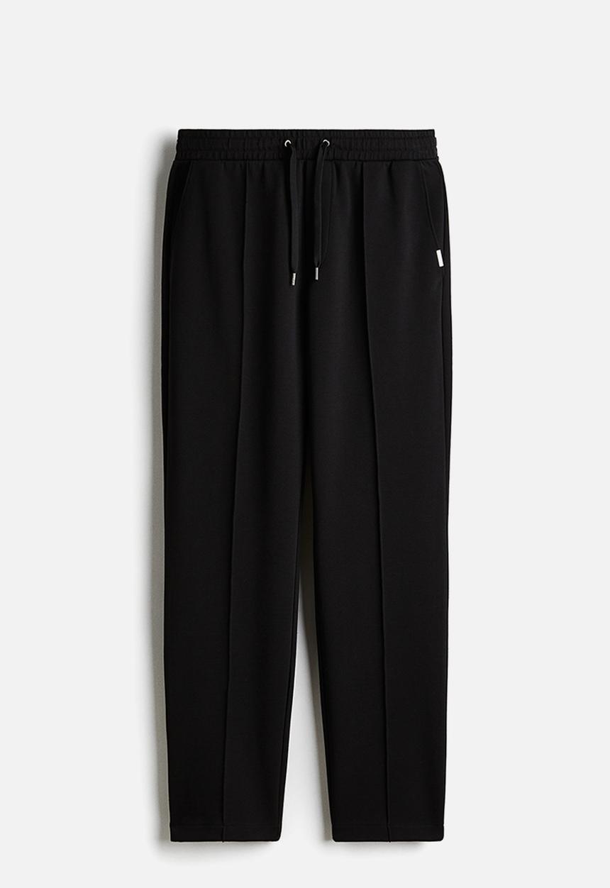 H&M - Regular fit tailored joggers - black