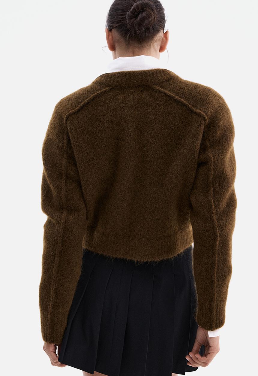 H&M - Pleated mini skirt - black