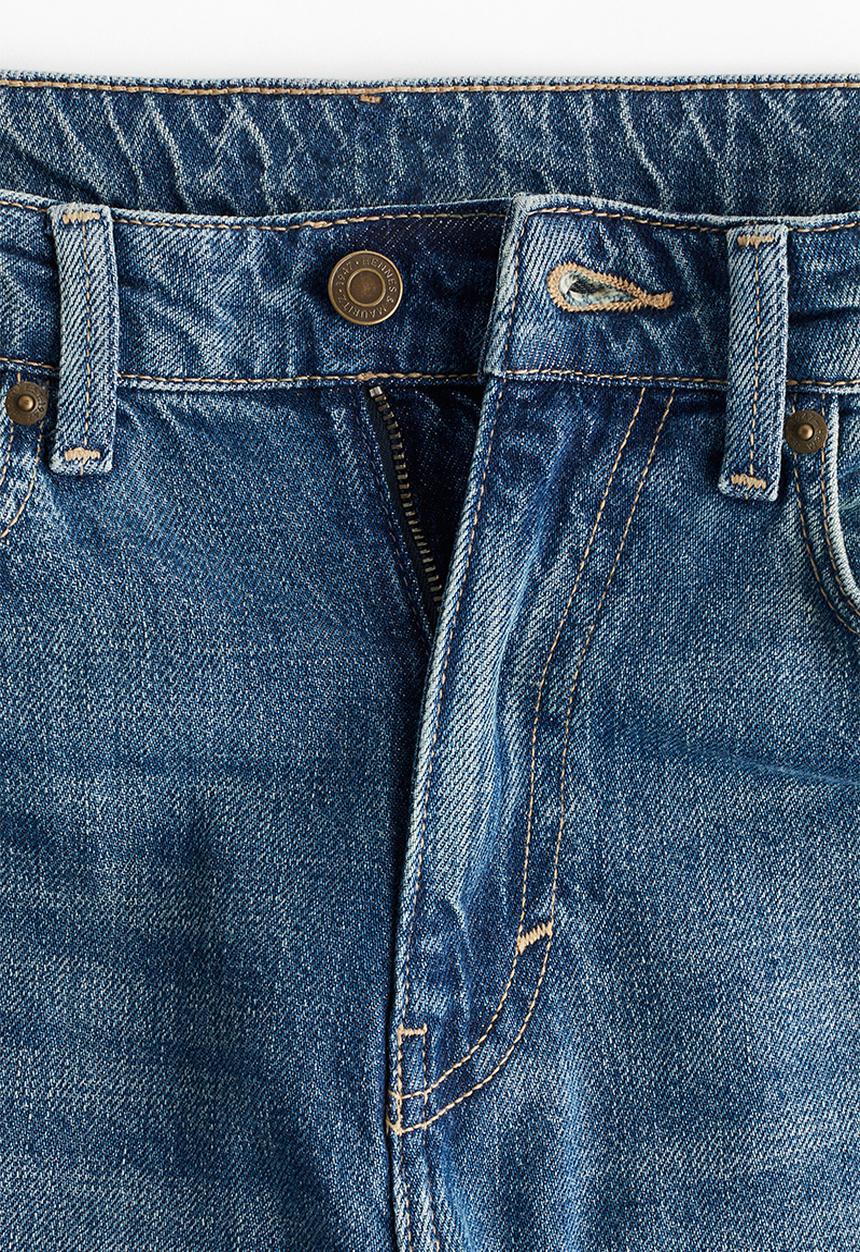H&M - Wide high jeans - denim blue