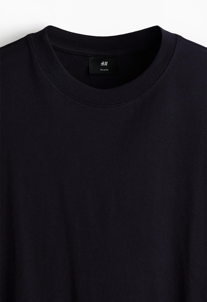H&M - Relaxed fit T-shirt - blue