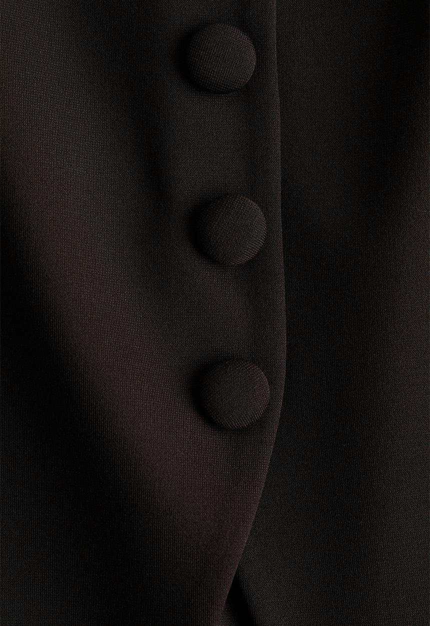 H&M - Jersey waistcoat - dark brown