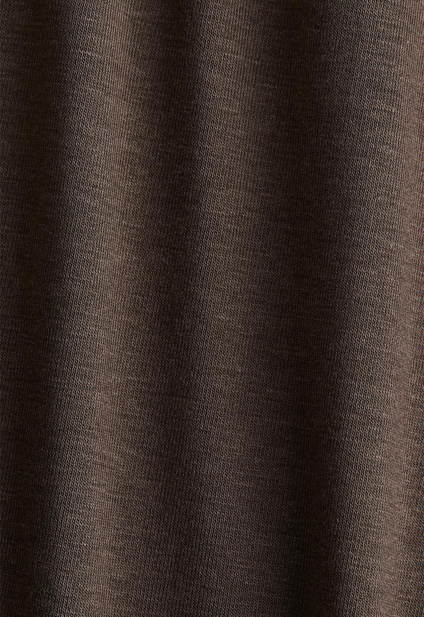 H&M - Long-sleeved top - dark dusty brown