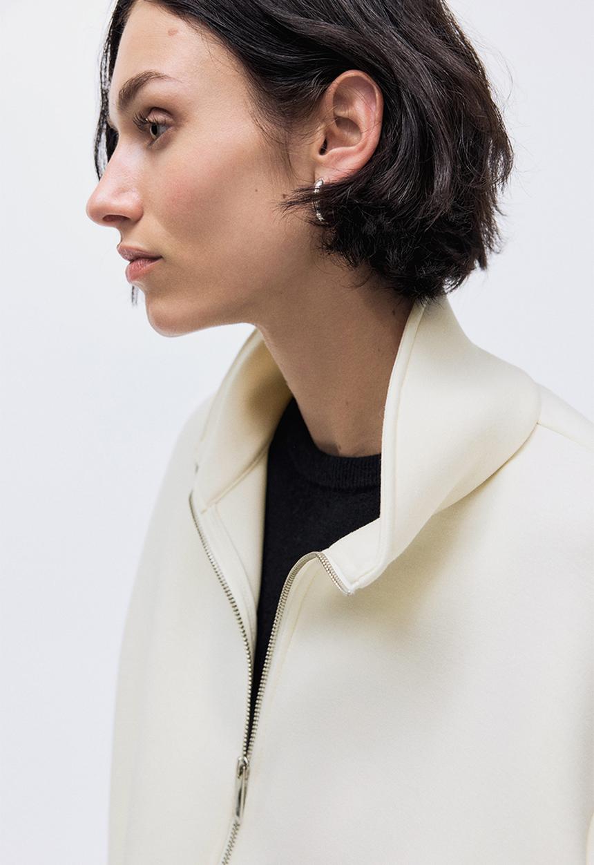 H&M - Scuba jacket - cream