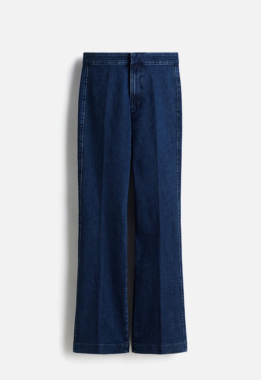 H&M - Flared high jeans - denim blue