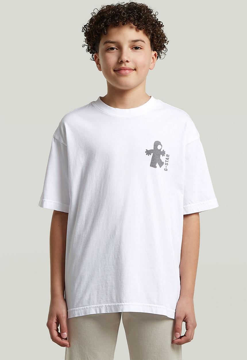 Oversized R T Ss - White
