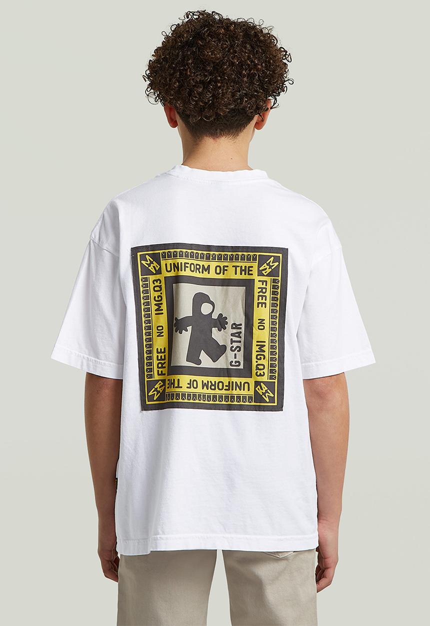 G-STAR - Oversized R T Ss - White