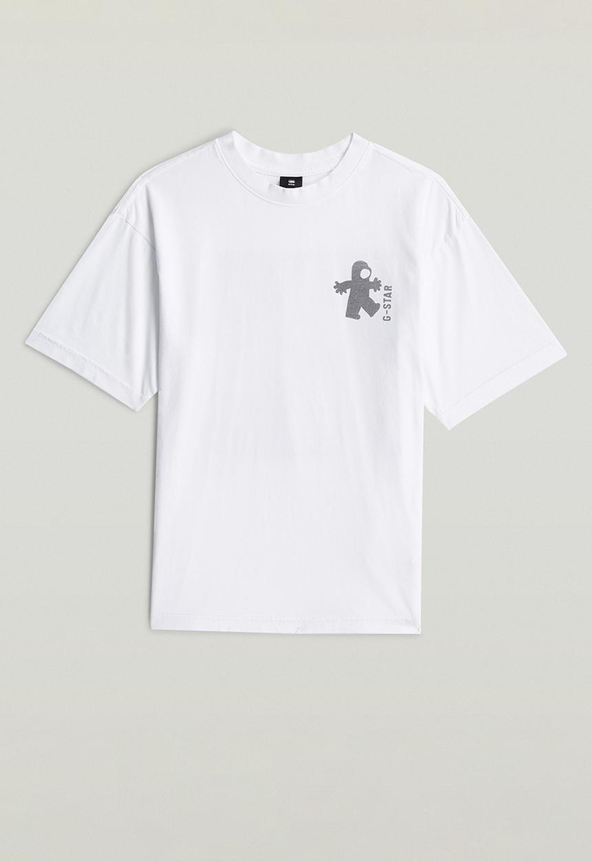 G-STAR - Oversized R T Ss - White
