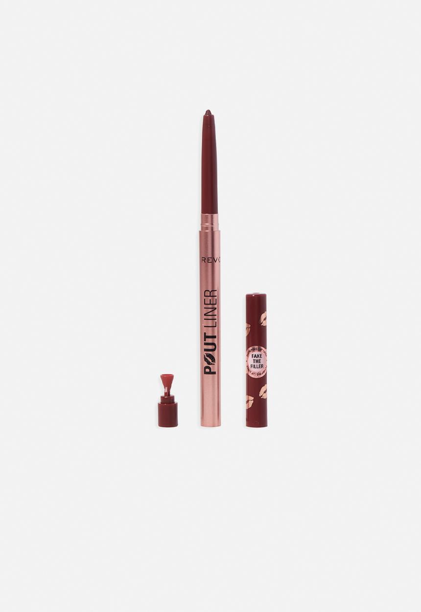 Revolution - Pout Bomb Plumping Lip Liner - Cookie Warm Brown