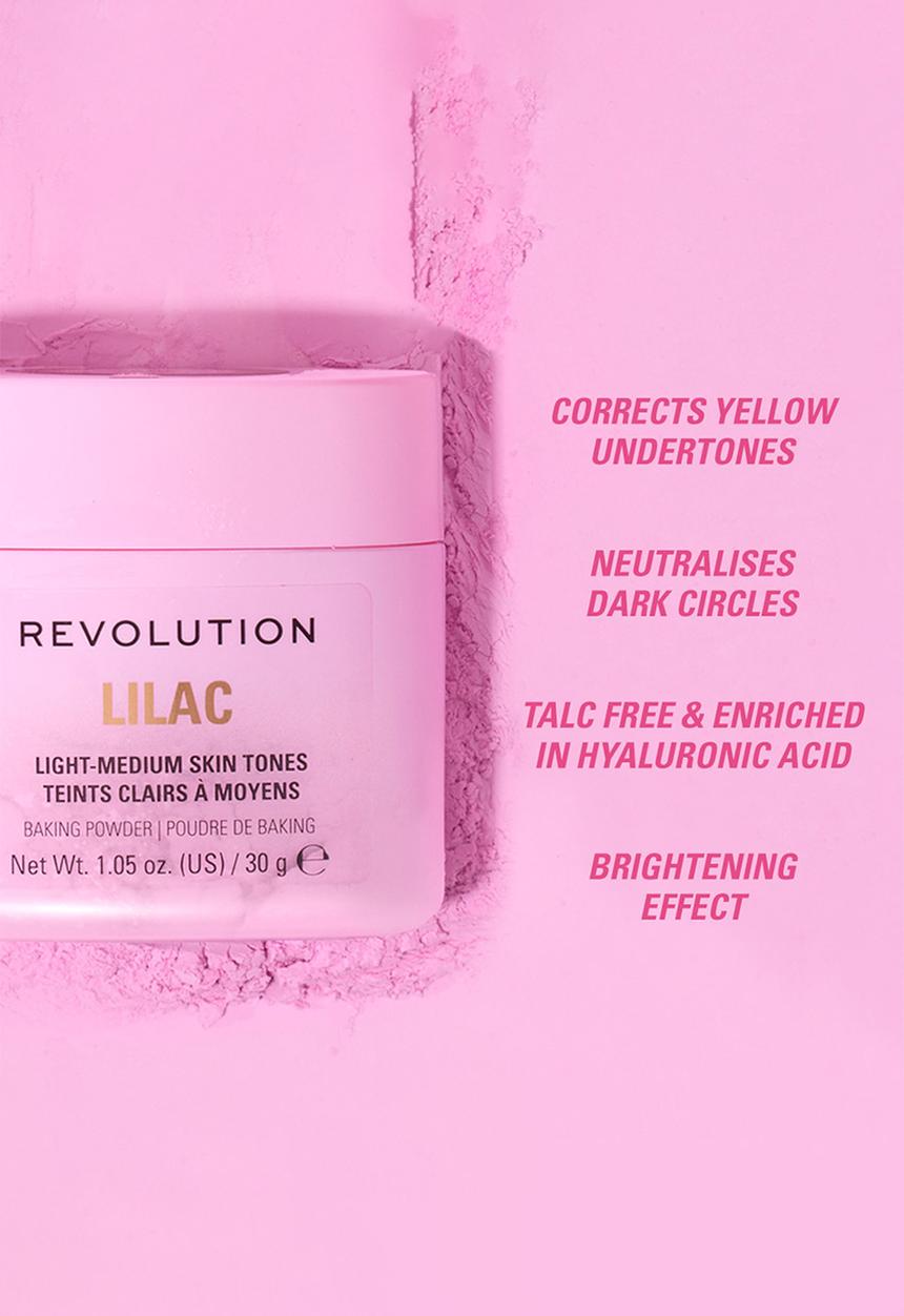 Revolution - Loose Baking Powder - Lilac