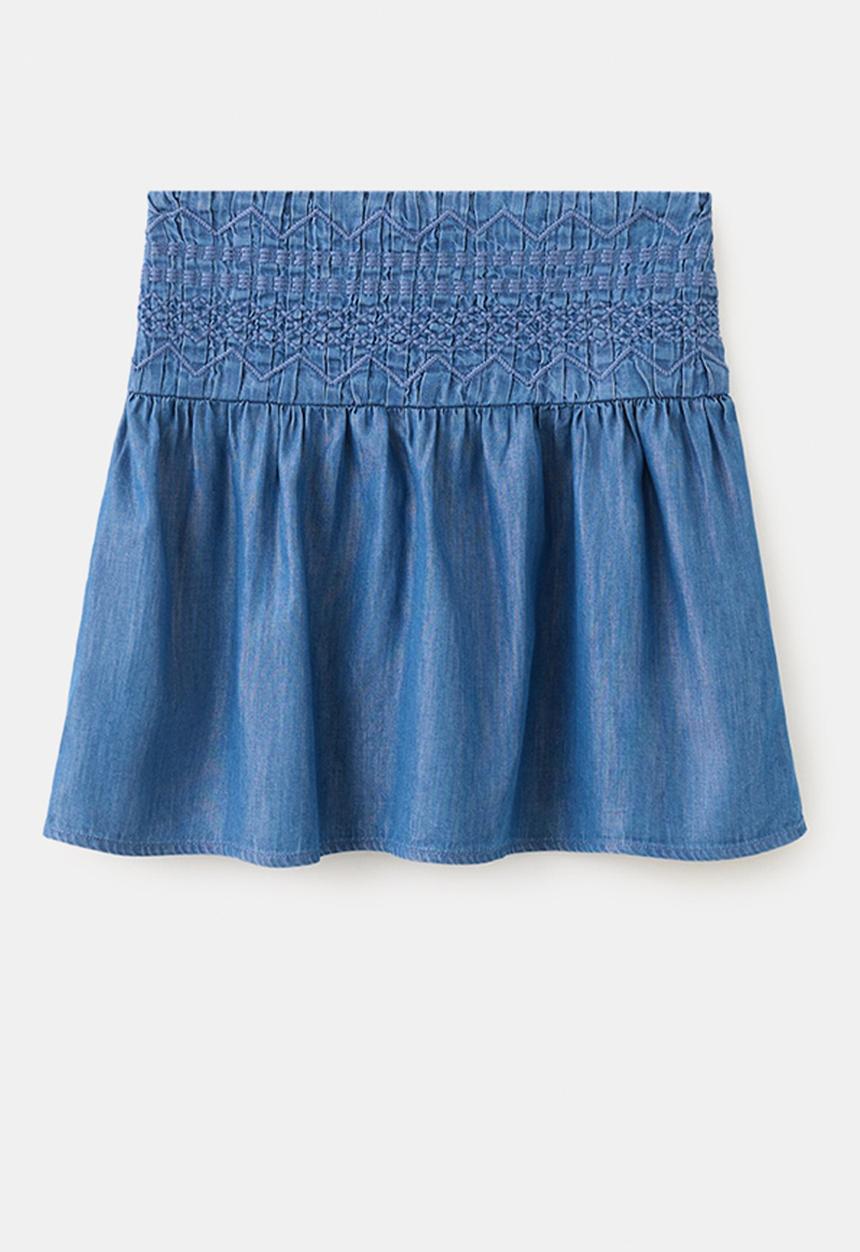 MANGO - Skirt MIRLA - Open Blue