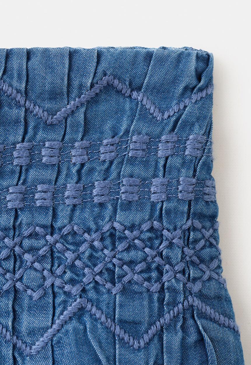MANGO - Skirt MIRLA - Open Blue