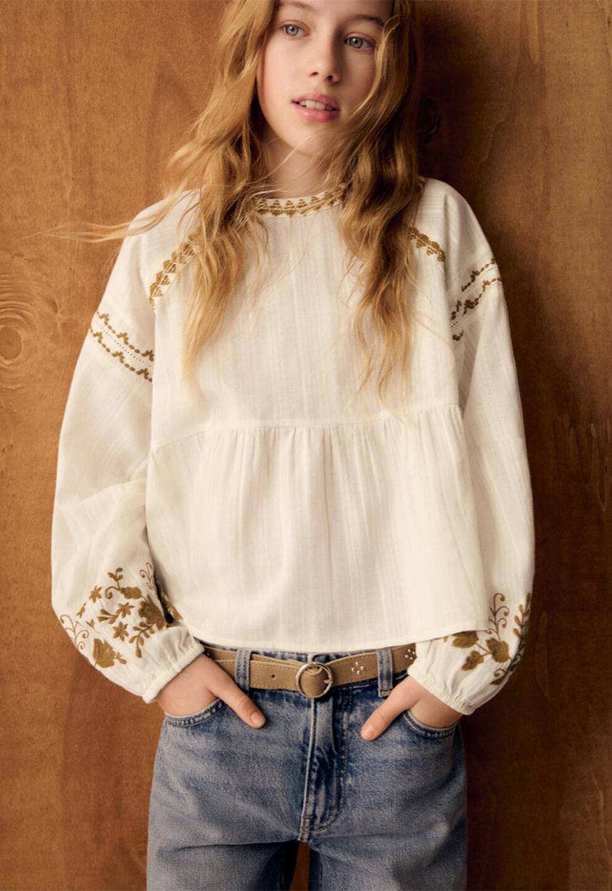 MANGO - Blouse ROSITA - White