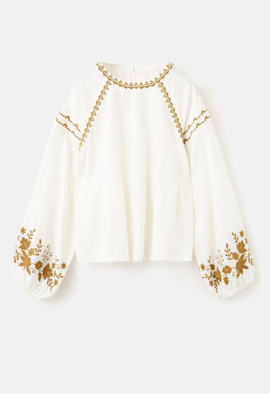 MANGO - Blouse ROSITA - White