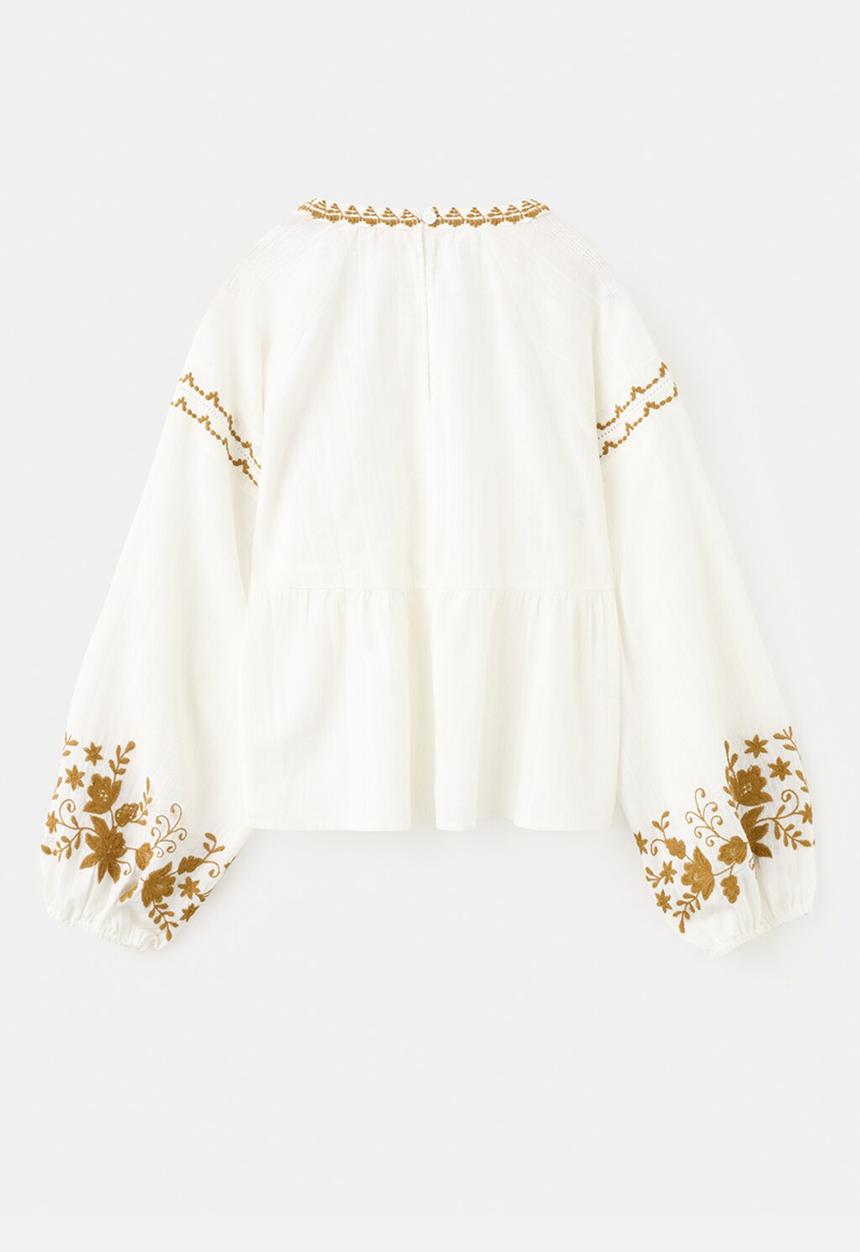 MANGO - Blouse ROSITA - White