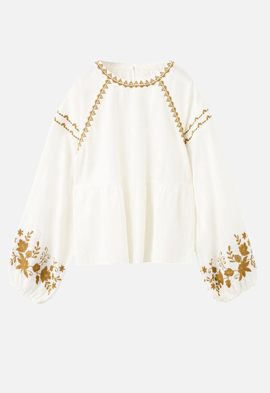 MANGO - Blouse ROSITA - White