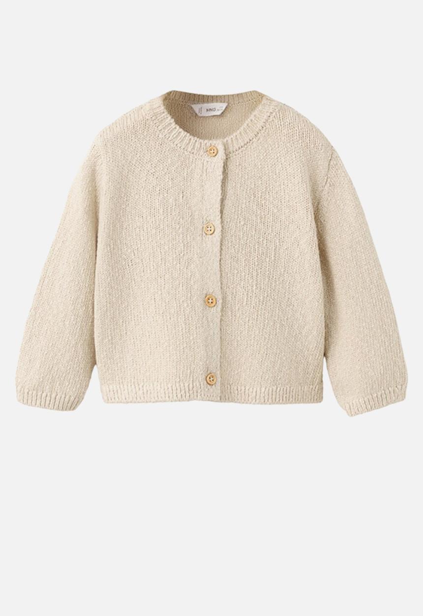 MANGO - Cardigan GIJON - Light Beige