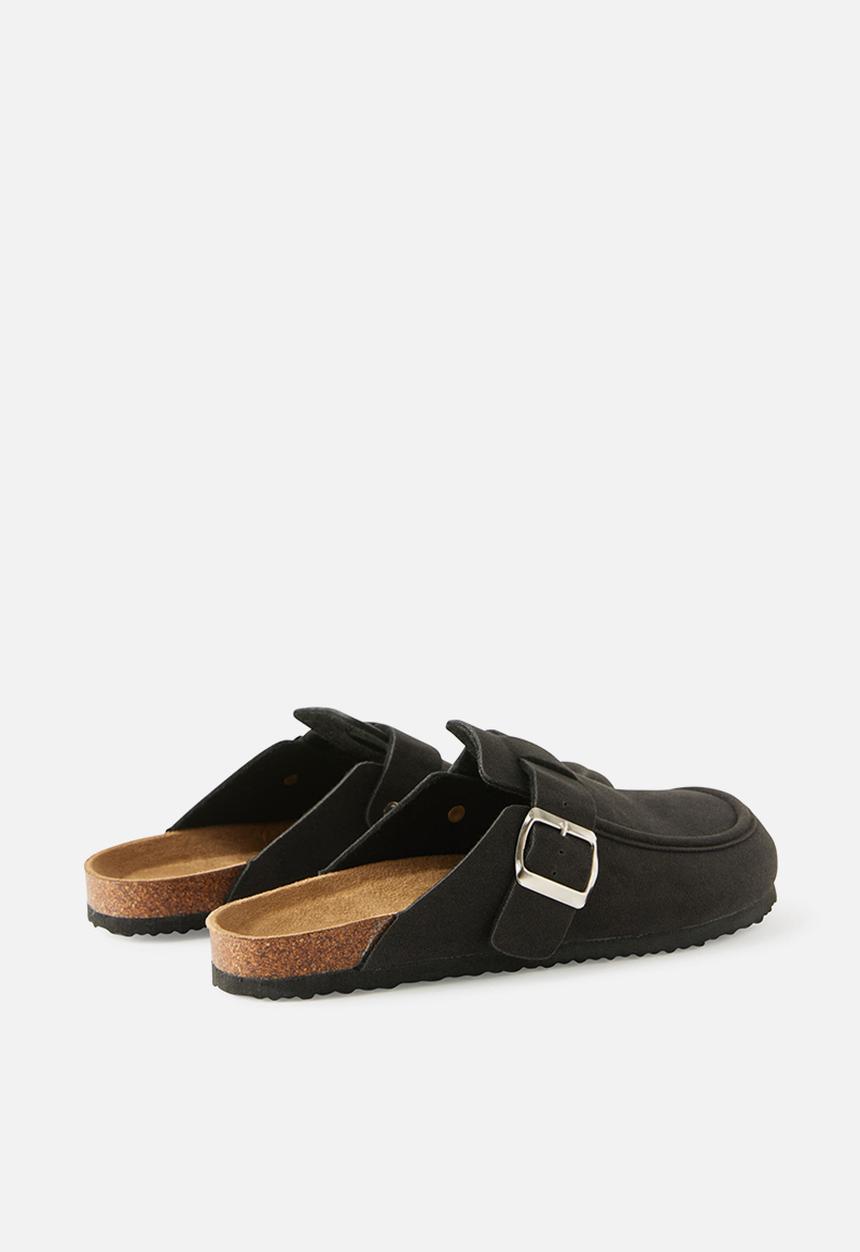Cotton On - Rex loafer mule - black nubuck